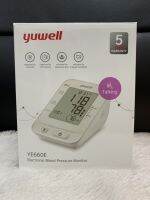 YUWELL เครื่องวัดความดัน รุ่น YE660E มีเสียงพูดภาษาไทย แถมฟรี Adapter/ถ่าน+ถุงผ้า(รับประกันศูนย์ 5 ปี) รอบแขนใหญ่ 22-45 cm. แชทปรึกษาสอบถามได้ค่ะ