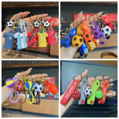 Rugby Keychain Chain Accessories Backpack Fan Gift Jersey Key [hot]Football Pendant Bag Football Commemorative Basketball