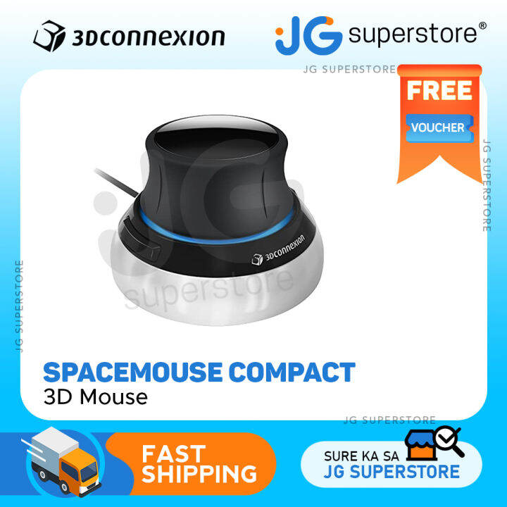 3DConnexion 3DX-700059 Spacemouse Compact 3D Mouse