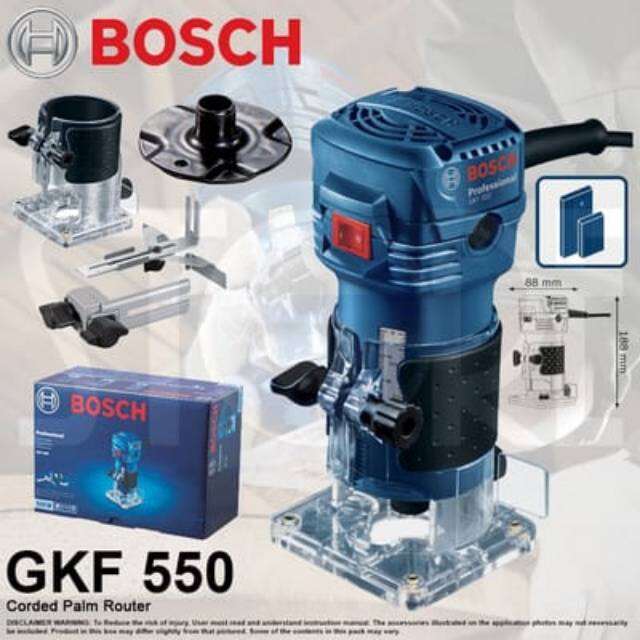 Bosch Gkf Mesin Profil Kayu Trimmer Lazada Indonesia