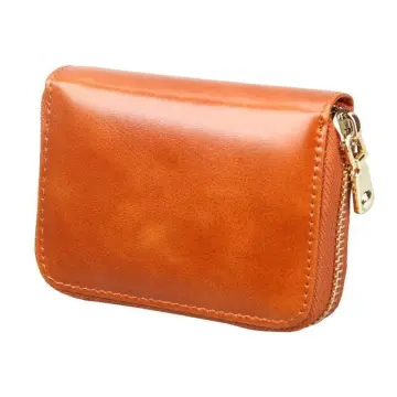 Boshiho Saffiano Leather Credit Card Holder