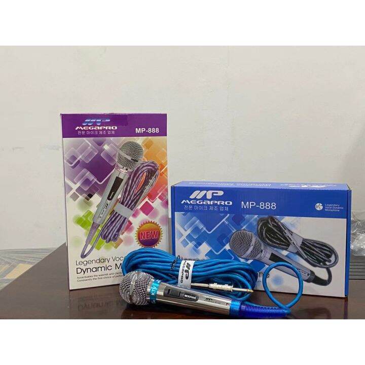 100 Original MEGAPRO MP888 Wired Legendary Vocal Dynamic Microphone