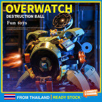 COD บล็อคตัวต่อ Overwatch Wrecking Ball 12 การเปลี่ยนแปลง ของเล่นโมเดล เลโก้ที่เข้ากันได้ ของเล่นเพื่อการศึกษาW0205