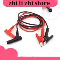 zhilizhi Store 20A Alligator Crocodile Clip To 4Mm Banana Plug Test Lead Cable Connector Probe Dual Head For Multimeter Measure