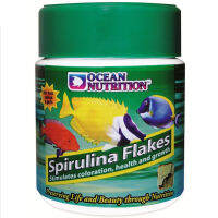 อาหารปลาแบบแผ่น Ocean Nutrition SPIRULINA FLAKES ขนาด 71g