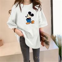 [AMYGO] 2023 Plus Size T Shirt Big Size Loose Tshirt Women Fashion printing baju lengan pendek Clothes Tshirt Woman Tops Girls Student Korean Style Ladies Kurung Moden