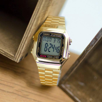 Casio นาฬิกา วินเทจดีไซน์ เรือนทอง สุดฮิต รุ่น A178WGA-1ADF  - มั่นใจ ของแท้ 100% ประกันศูนย์ CMG 1 ปี