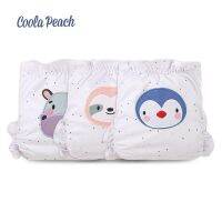 Coola Peach Animal Embroidery Pattern Adjustable Reusable Baby Washable Cloth Diapers One Size Cloth Diapers