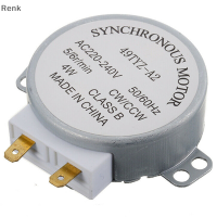 Renk เตาอบไมโครเวฟ Synchronous Motor 49TYZ-A2 AC 220-240V CW/ccw 4W 5/6 rpm