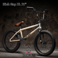 จักรยานBMX 21นิ้ว bmx Kink Gap XL 21" - Gloss Desert Sand