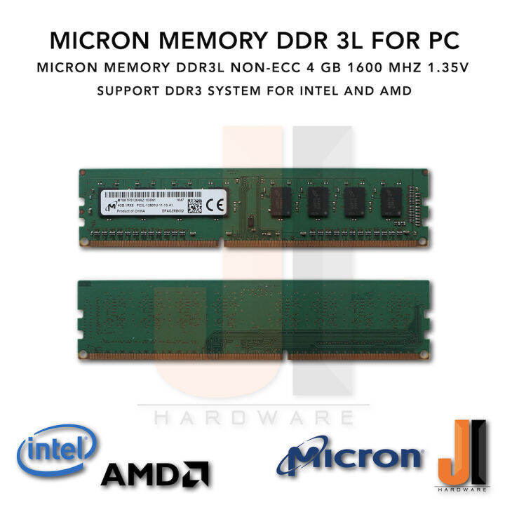 micron-memory-for-pc-ddr3l-1600mhz-4-gb-1-35v-มือหนึ่ง