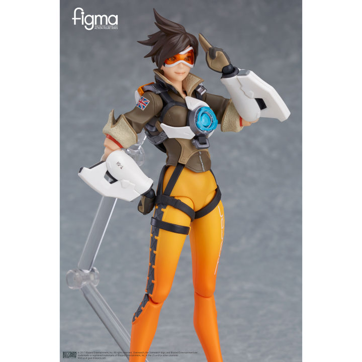 figma-ฟิกม่า-figure-action-overwatch-โอเวอร์วอช-tracer-เทรเซอร์-ver-แอ็คชั่น-ฟิกเกอร์-anime-อนิเมะ-การ์ตูน-มังงะ-ของขวัญ-gift-จากการ์ตูนดังญี่ปุ่น-สามารถขยับได้-doll-ตุ๊กตา-manga-model-โมเดล