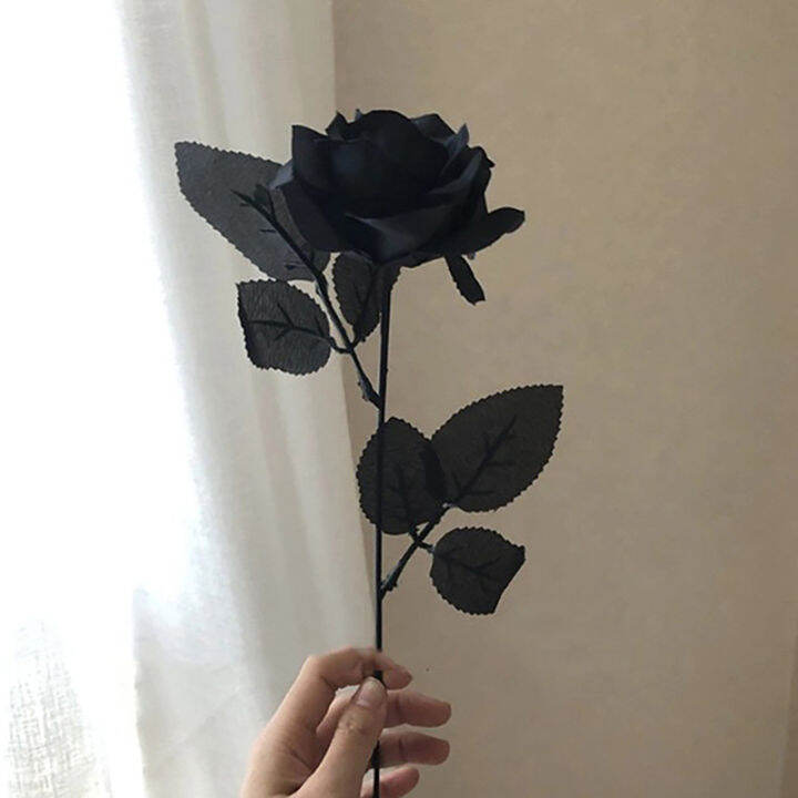 Joldhans Gothic Black Rose Artificial Flowers Simulation Flowers