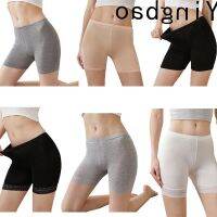 COD DSFDSFEEEE Yingbao 30-80kg Modal Lace Safety Short Inner Pants Legging Plus Size Women Ladies Shorts Black White Grey Underwear Panties