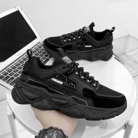 2022 new autumn and winter youth leisure Joker sports Torre shoes trend thick soles increase tide shoes student mens shoes