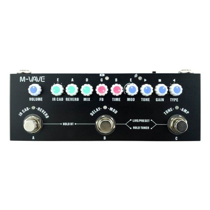 Multi Effects Pedal For Electric Guitar/Bass/Acoustic Guitar 8 IR