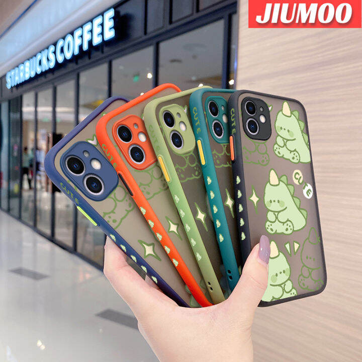 เคส-jiumoo-สำหรับ-xiaomi-redmi-8-8a-8a-pro-เคสลายการ์ตูนไดโนเสาร์เนื้อแข็งกันกระแทกลายขอบซิลิโคนเคสนิ่มใส่โทรศัพท์คลุมทั้งหมดเคสป้องกันเลนส์กล้อง