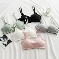 ?LoveIs Bra? (N333) เสื้อใน ไร้โครงญี่ปุ่น ไร้ขอบ มีตะขอหลัง เสริมฟองน้ำในตัว