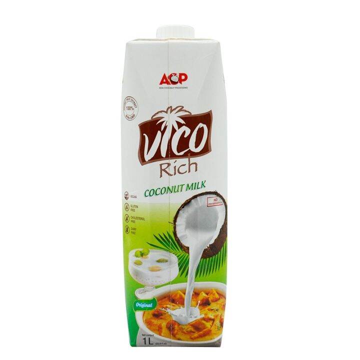 VICO Vietnamese Rich Coconut Milk 1 L | Lazada PH