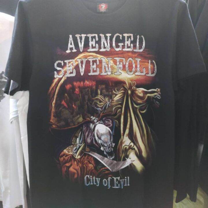 เสื้อยืด Avenged Sevenfold เสื้อวง A7x Avenged Sevenfold Th