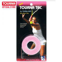 TOURNA TAC กริปพันด้ามไม้เทนนิสและไม้แบดมินตัน Overgrip แบบหนึบ 3 กริป-3 XL grips on roll Tennis &amp; Badminton 3 ชิ้น