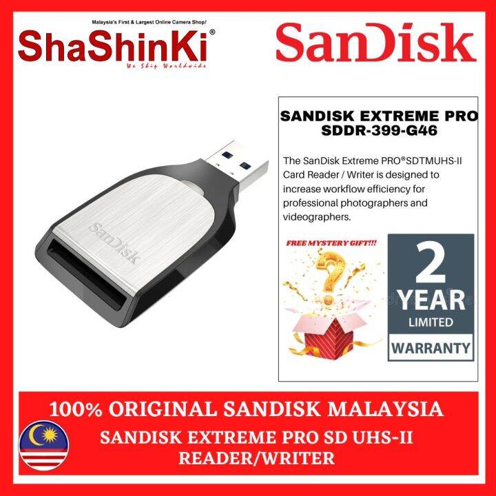 SanDisk Extreme Pro SD UHSII Card Reader/Writer Lazada