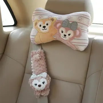 Car Headrest Pillow, Cute Bear Pattern Car Neck Pillow, Comfortable Soft  Travel Pillow, Universal Pillow For Car And Home Car Accessories