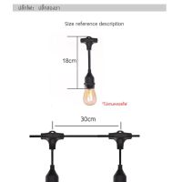 ์๋์๋ NJ ส่งฟรี สายไฟห้อยระย้า 5-20 เมตร กันน้ำ (ไม่รวมหลอด) ไฟตกแต่งบ้าน