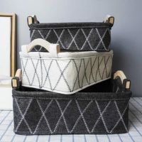 【hot】✺∏  Felt Storage Basket Dirty Books