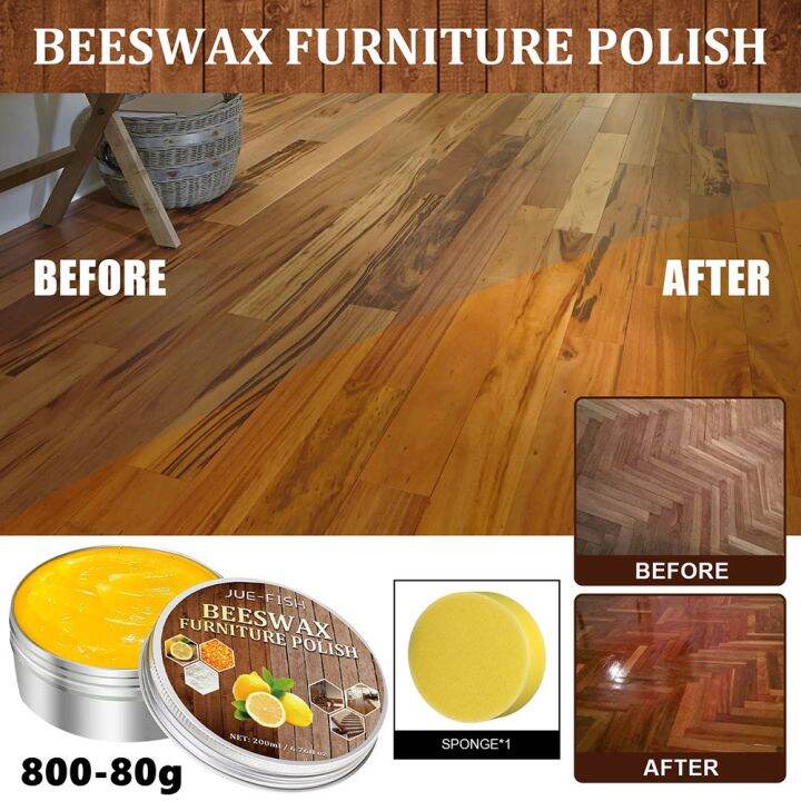 800-80g Wood Care Wax Wood Polish Waterproof Wood Surface Cleaner Wax ...