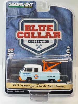 1:64 1969 Volkswagen T2 Onboard Crane  Diecast Metal Alloy Model Car Toys For  Gift Collection