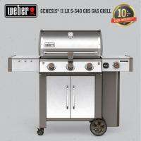 10 years warranty เตาแก๊สปิ้งย่าง WEBER BBQ Genesis II LX S-340 Gas Grill