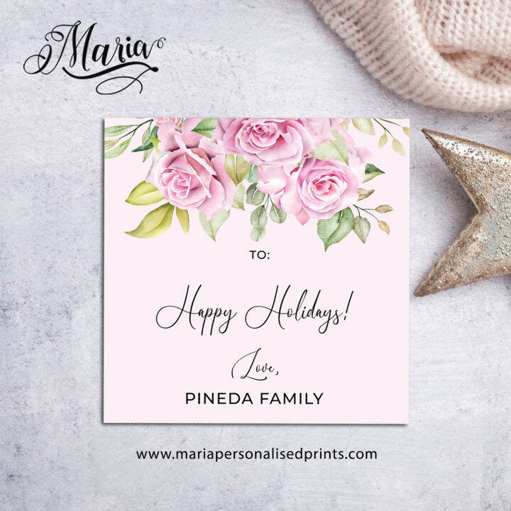 Personalized Christmas Gift Tags N056 | Lazada PH