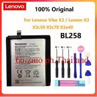 100% Original 3600MAh BL258แบตเตอรี่สำหรับ Lenovo Vibe X3 / Lemon X3 X3c50 X3c70 X3a40โทรศัพท์ชาร์จแบตเตอรี่ bateria