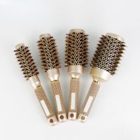 【CC】 4 Sizes Round Styling Tools Hair Comb Hairdressing Curling Brushes Iron