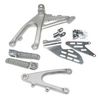 New prodects coming Front Footpegs Foot Pegs Footrest Pedals Bracket Footrest for Yamaha Yzf R1 Yzfr1 R 1 2007 2008 2007 2008 07 08 07 08 Motorcycle