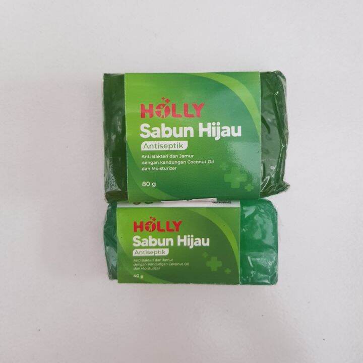 Holly Sabun Hijau 80 Gr - Sabun Kulit Gatal, Sabun Kulit Alergi, Sabun ...