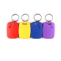 10pcs Double working frequency UID Rewritable Composite Key Tags Keyfob (125KHZ EM5200 RFID+13.56MHZ UID Changeable