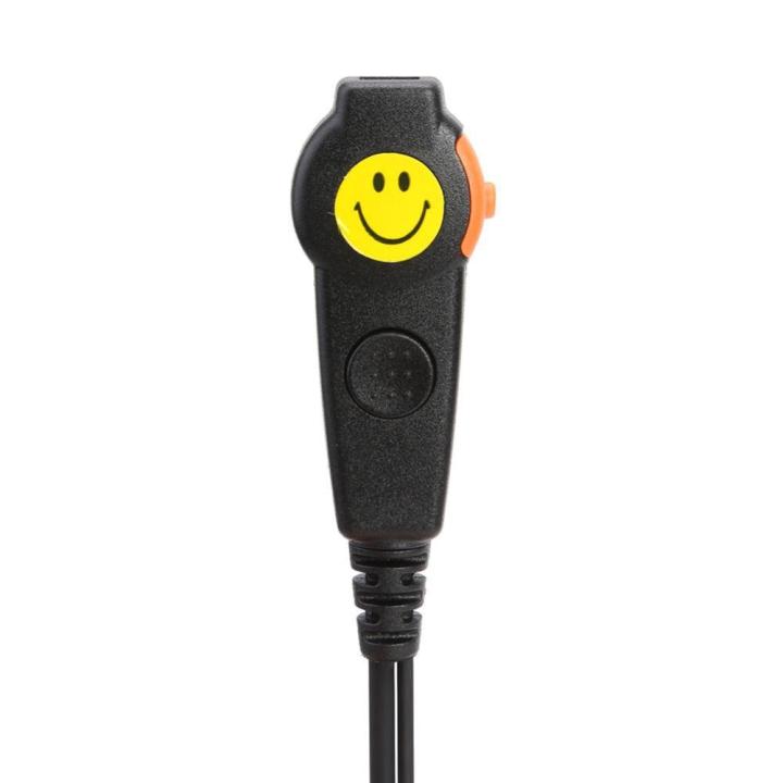 หูฟังเครื่องวิทยุสื่อสาร2ขาหูฟังวิทยุ-k-plug-หูฟังแบบคู่-ptt-g-พร้อมไมโครโฟนสำหรับ-kenwood-baofeng-888s-tyt