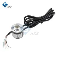 Rotary Incremental Encoder Connection 360/600P/R AB 2 Phase 6mm Shaft 5-24V DC Open Collector Output NPN Pulse Encoder