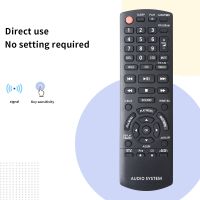 ZF Applies To New Replace N2QAYB000640 N2QAYB000641 For Panasonic Compact Stereo System Remote Control SC-HC25 SC-AKX14 SC-PMX5