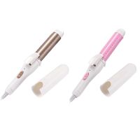 30W 220V Hair Straightener 2 In 1 Curling Wand Flat Iron Hair Curler Fast Ceramic Heating Straightening Mini Styling Tool