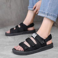 2021Korean Fashion Beach Mens Roman Sandals Summer Velcro Men Shoes Women Shoes Soft Breathable Couple Sandals Zapatos De Hombre