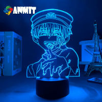 16 Colors Nightlight Anime Toilet Bound Hanako Kun LED Night Light 3D Remote Control Desk Lamp Dropshipping