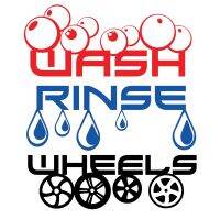 【cw】 OFK Fashion Car Detailing Rinse amp; Wheels Stickers Valeting Cleaning Decals ！