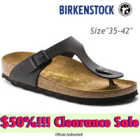 Birkenstock* หัวเข็มขัดปรับได้รองเท้าแตะส้นหนาผู้ชาย &amp; ผู้หญิงไม่ลื่นฤดูร้อนแพลตฟอร์มโรมันรองเท้าแตะน้ำหนักเบารองเท้าชายหาดสบาย