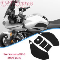 2008 2009 FZ6 Tank Pad Protector For Yamaha FZ-6 FZ 6 2007-2010 Motorcycle Sticker Decal Gas Fuel Knee Grip Traction Side Pads Valves