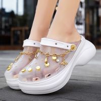 Summer clogs women Breathable sandals ladies Beach Shoes women Shoes Slippers designer slides clogs chain Slides Fashion sandal