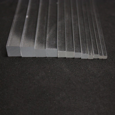 1-10 PCS acrylic Square transparent organic glass rod multi size length 100-500mm DIY craft architectural model material
