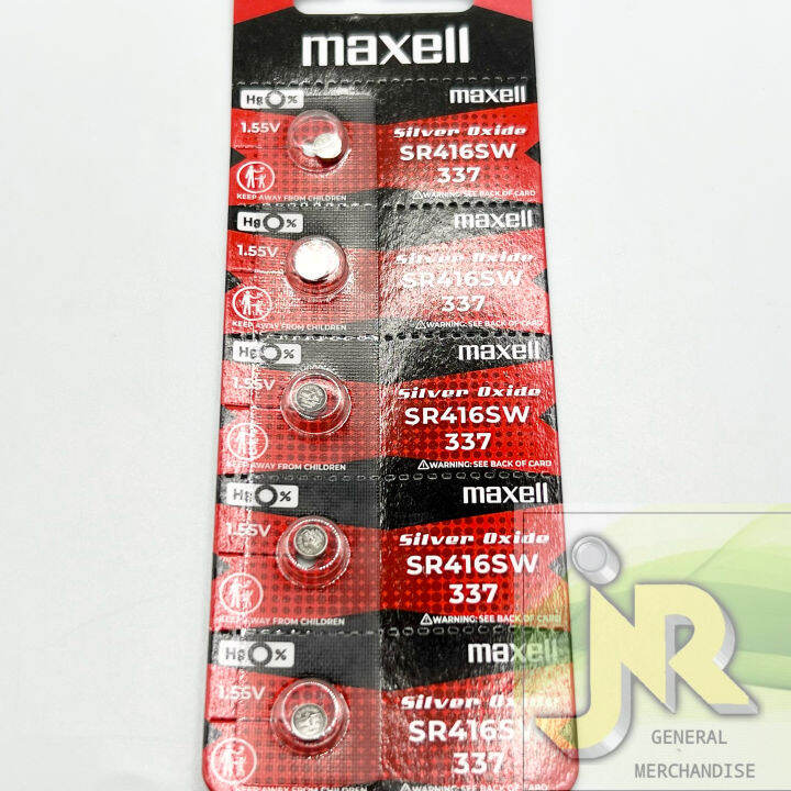 MAXELL SR416 SR416SW (337) SOLD PER PIECE | Lazada PH